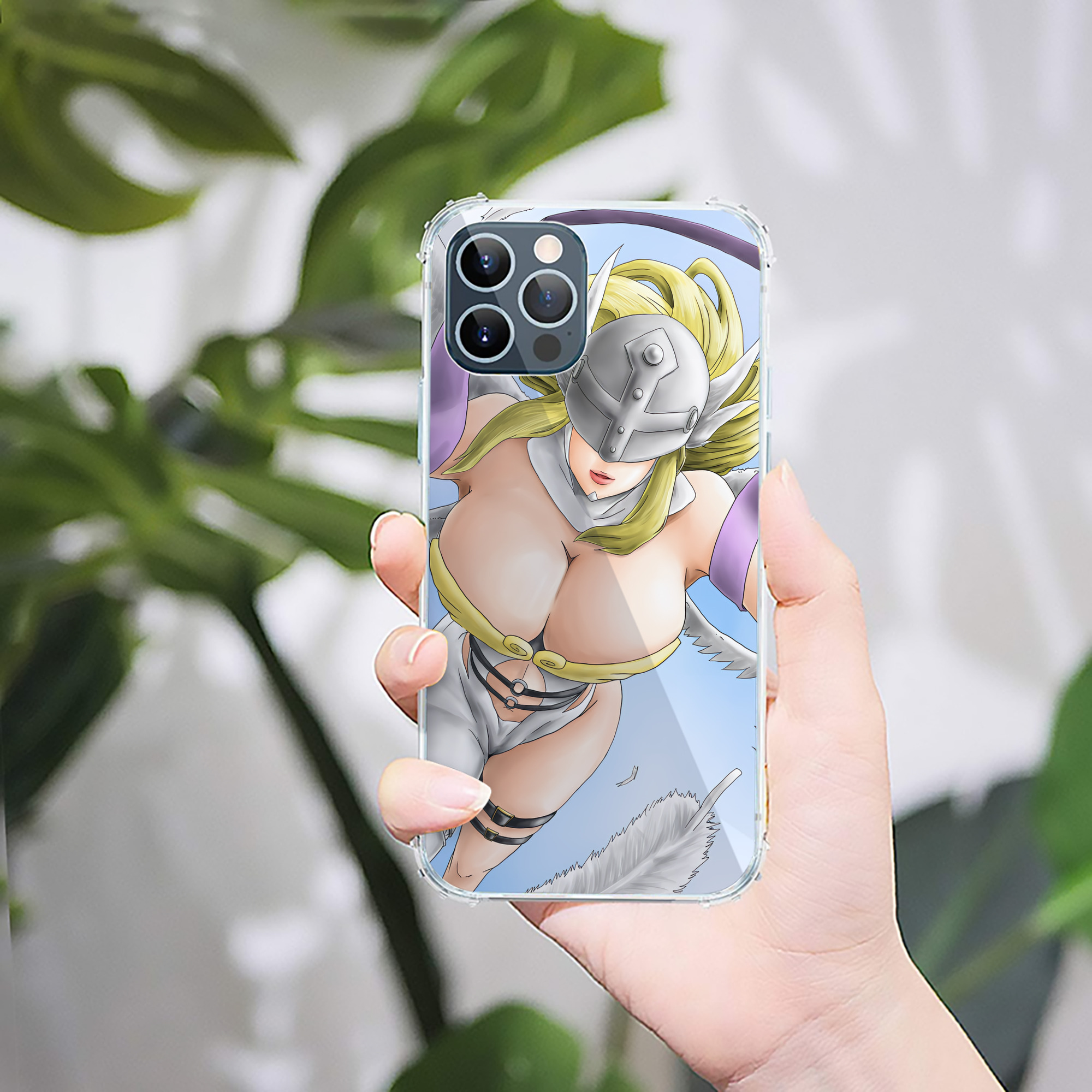 （画像用） Digimon デジタルモンスター/デジモン 【iPhone 12シリーズ対応】透明スマホケース（クリアソフトケース）